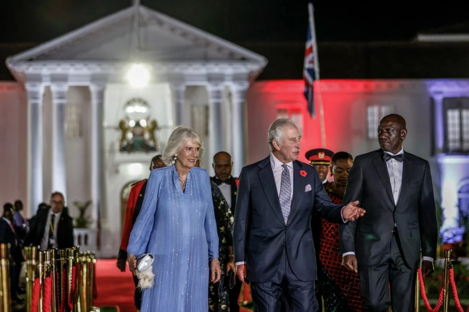 State House serves scrumptious 8-course meal for visiting King Charles and Queen Camilla