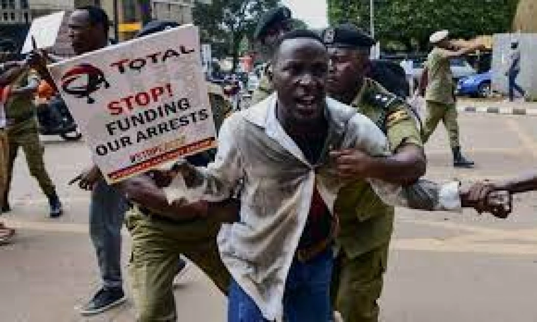 HRW accuses Uganda of crackdown on activists protesting oil project