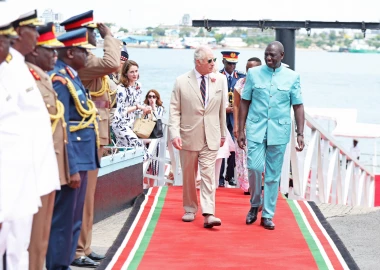 King and Queen's state visit to Kenya listed the most expensive royal trips
