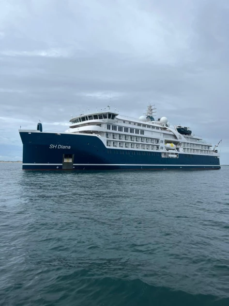 First majestic cruise ship anchors in Lamu after 10 years of wait