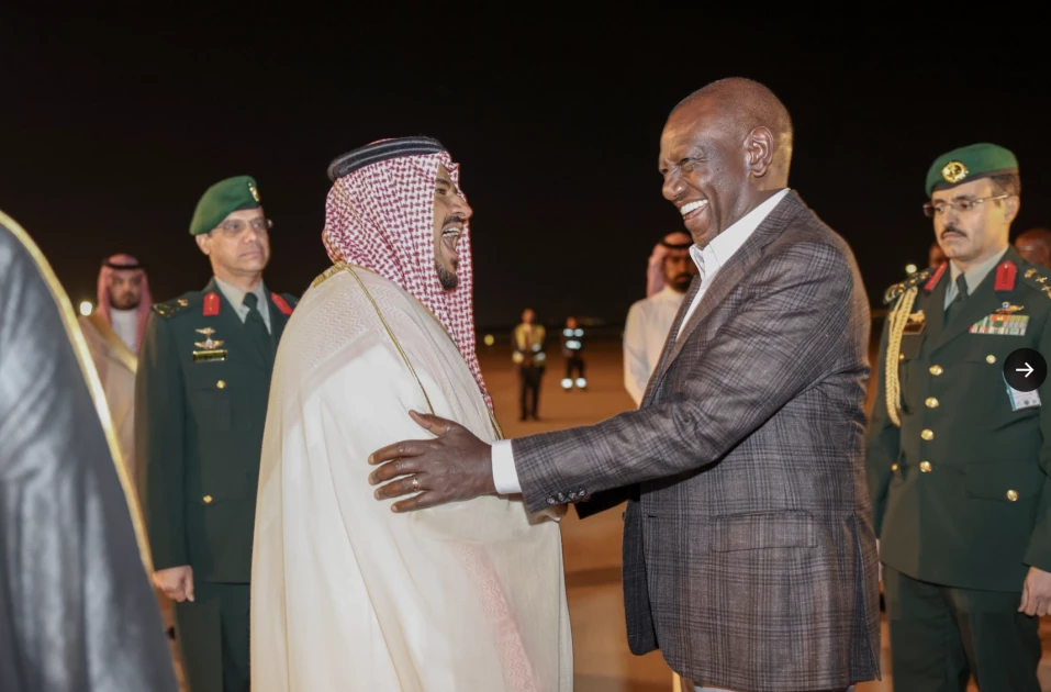 President Ruto in Saudi Arabia - PHOTOS