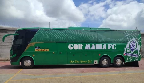 PHOTOS: Inside Gor Mahia's spanking new bus