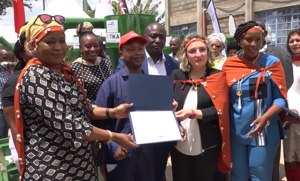 Thika women, youth groups gifted posho mills to help reduce cost of maize flour, beat poverty