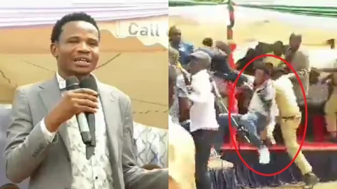 Drama in Mumias West as MP Salasyas microphone snatched mid-speech