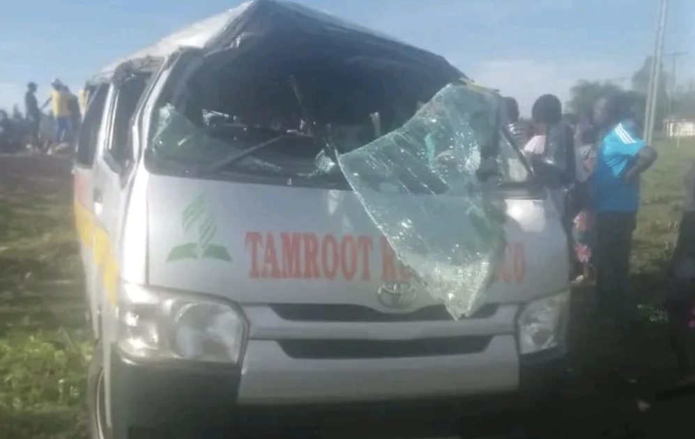 Two killed, 7 injured in accident on Kisumu-Nairobi highway