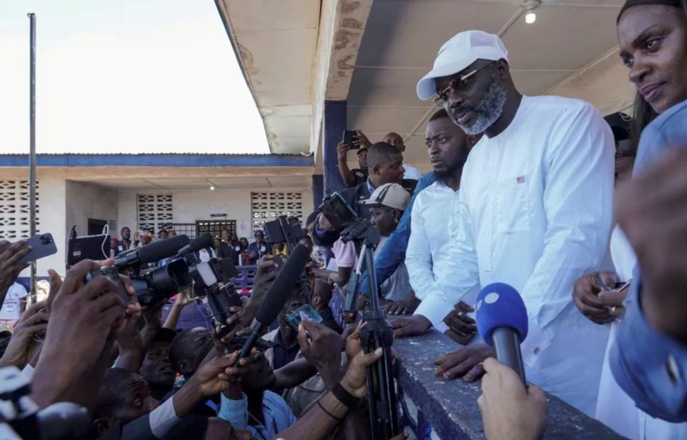 Liberia President George Weah concedes election defeat