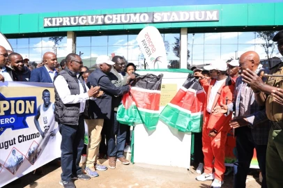 Kericho’s Kiprugut Chumo Stadium unveiled