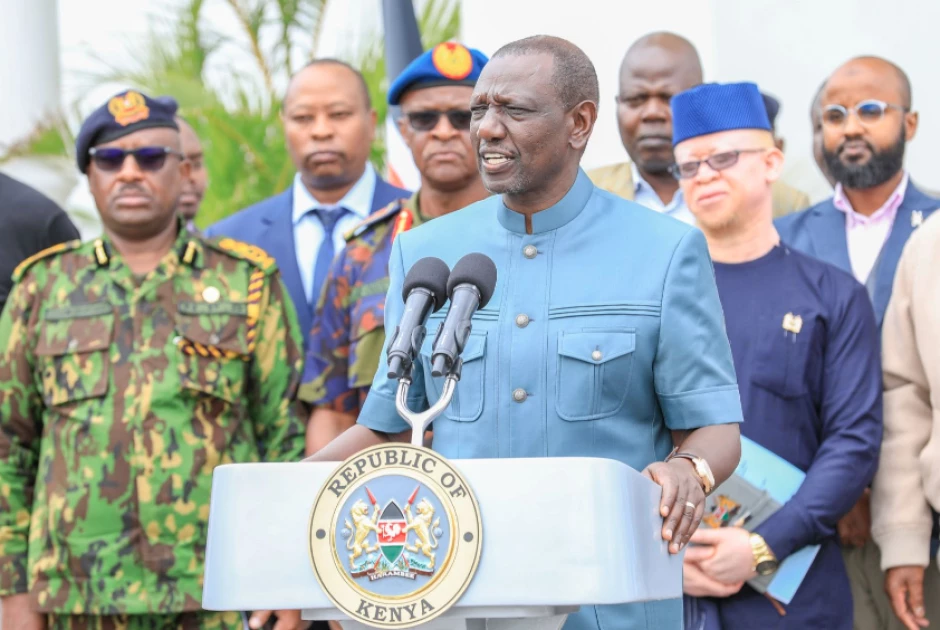 KDF choppers deployed as President Ruto issues new orders on flood mitigation