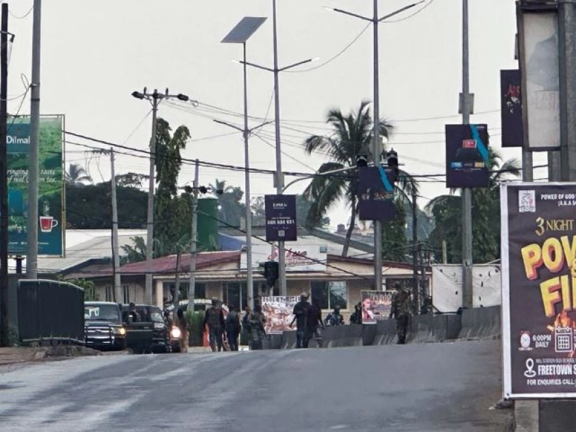 Gunfire in Sierra Leone capital after attack on barracks, airlines urged to reschedule flights