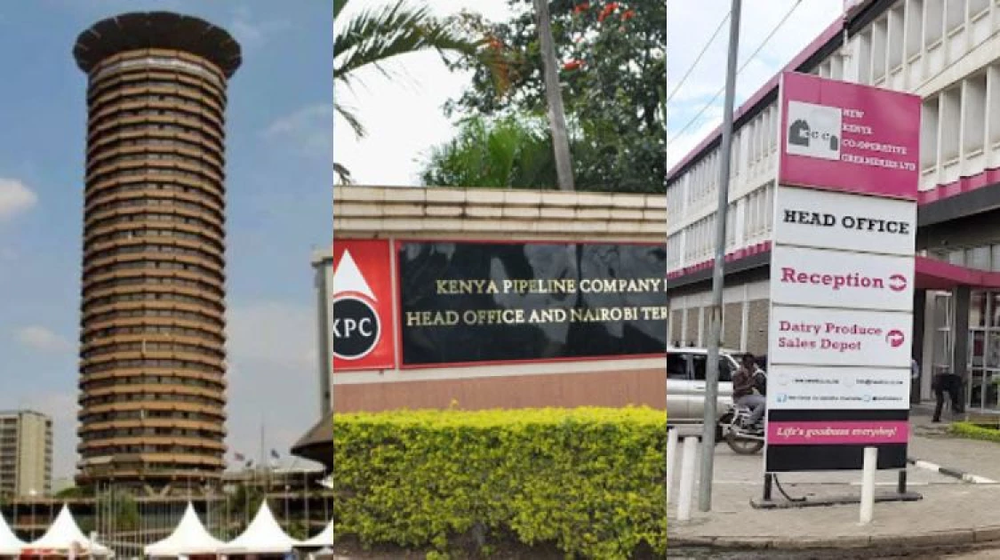 KICC, Kenya Pipeline, National Oil, New KCC among 11 gov't parastatals listed for privatisation