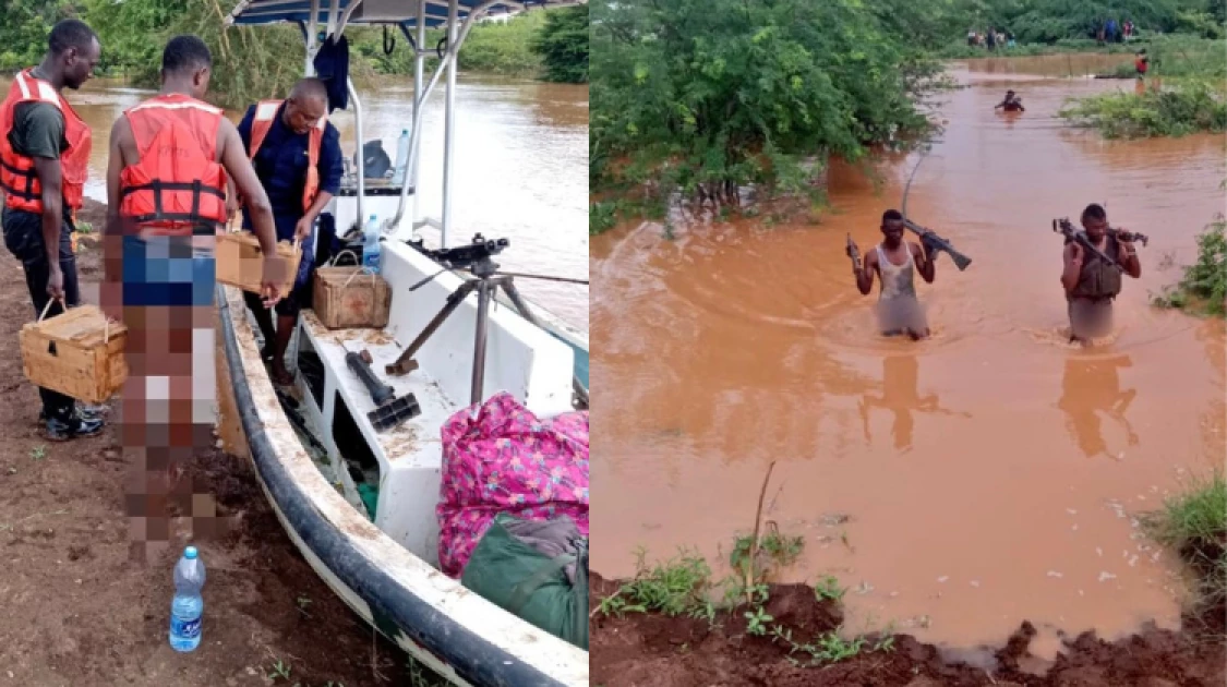 Tana River: GSU officers rescued from submerged camp