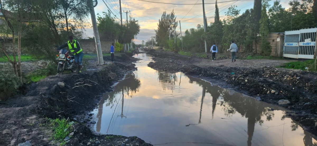 Residents lament over poor state of roads in Syokimau  