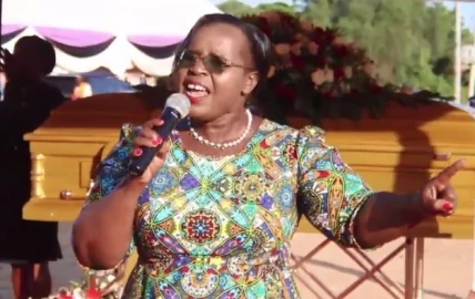 CS Malonza heckled at funeral while praising President Ruto for dealing with cost of living