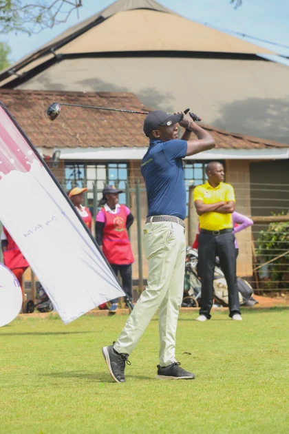 Njuguna Soars High to Bag Centenary Golf Day in Ruiru