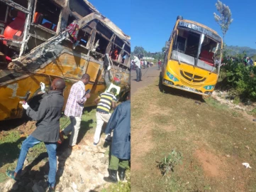 One killed in an accident at Cheptais, Bungoma County