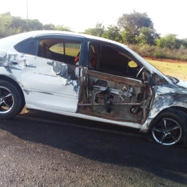Woman injured in an accident in Machakos County