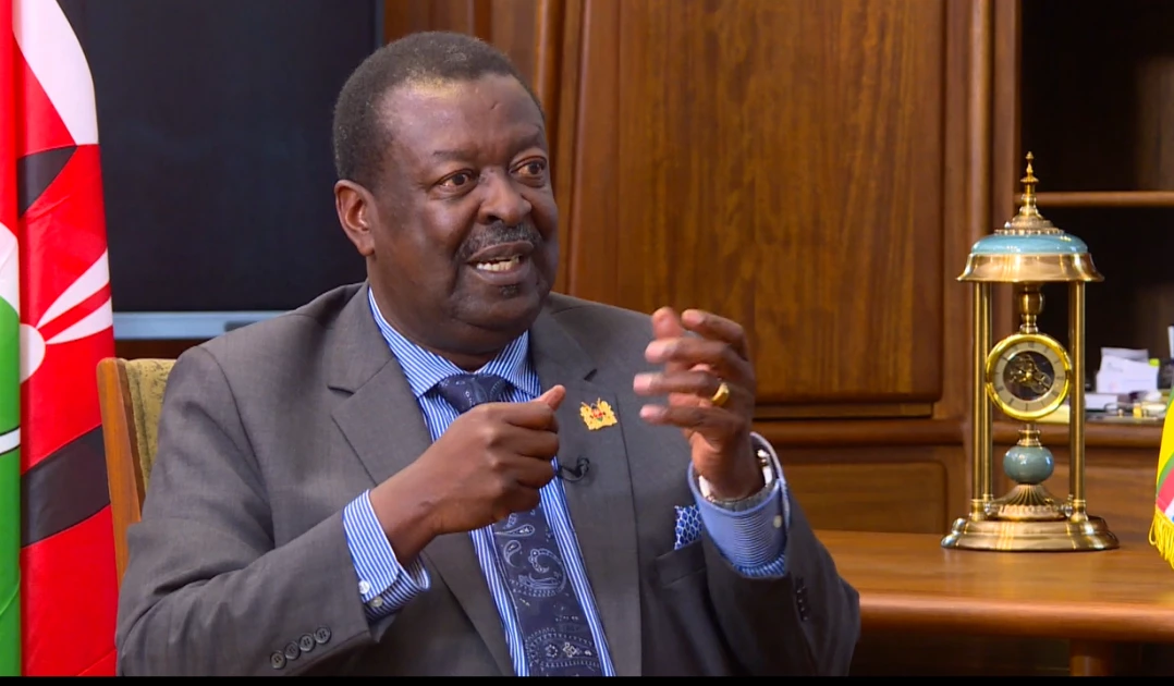 Mudavadi: There is not conflict or competition between Gachagua and I