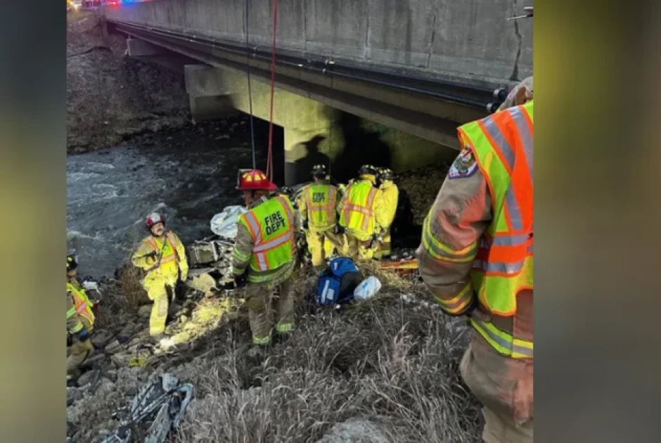 Fishermen investigating something shiny led to ‘miracle’ rescue of man trapped in crashed truck for days, police say