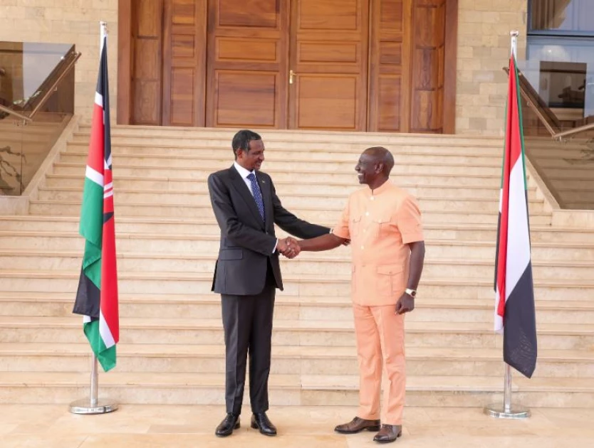 Sudan recalls ambassador after President Ruto hosts paramilitary leader in Nairobi