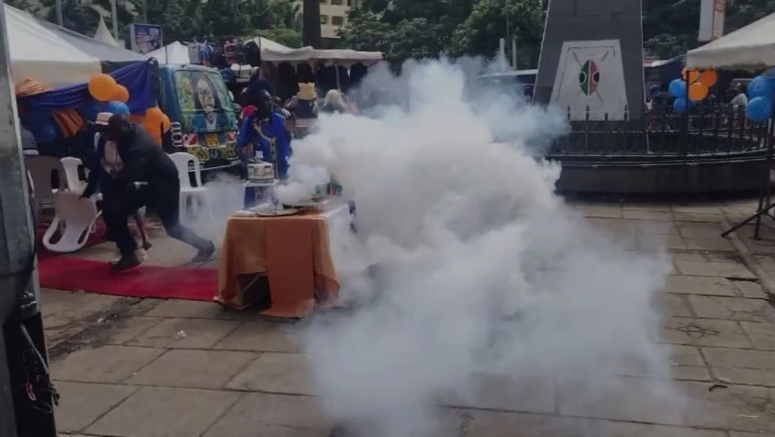 Raila supporters tear-gassed during his birthday party