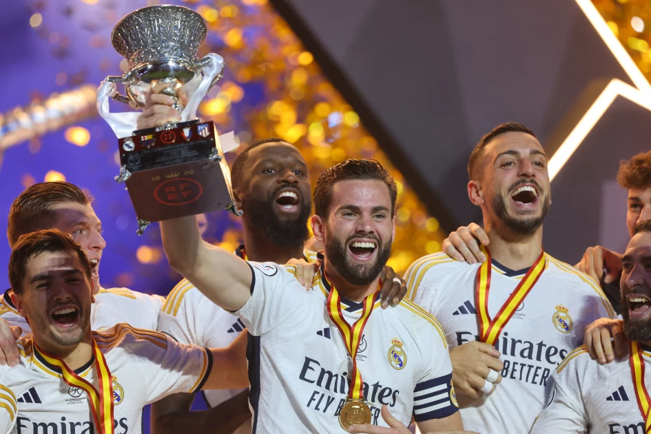 Vinicius hat-trick as Real Madrid thrash Barcelona to win Spanish Super Cup