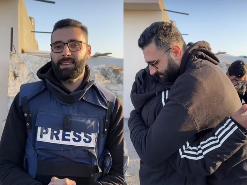 Renowned photojournalist Motaz Azaiza emotionally leaves Gaza after 108 days of tense war coverage