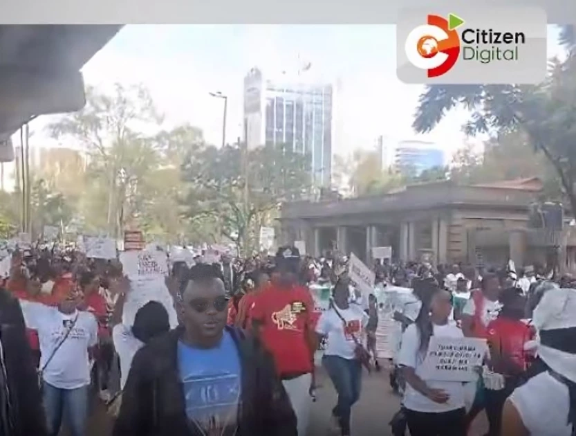 Kenyans demonstrate in Nairobi over increased femicide cases