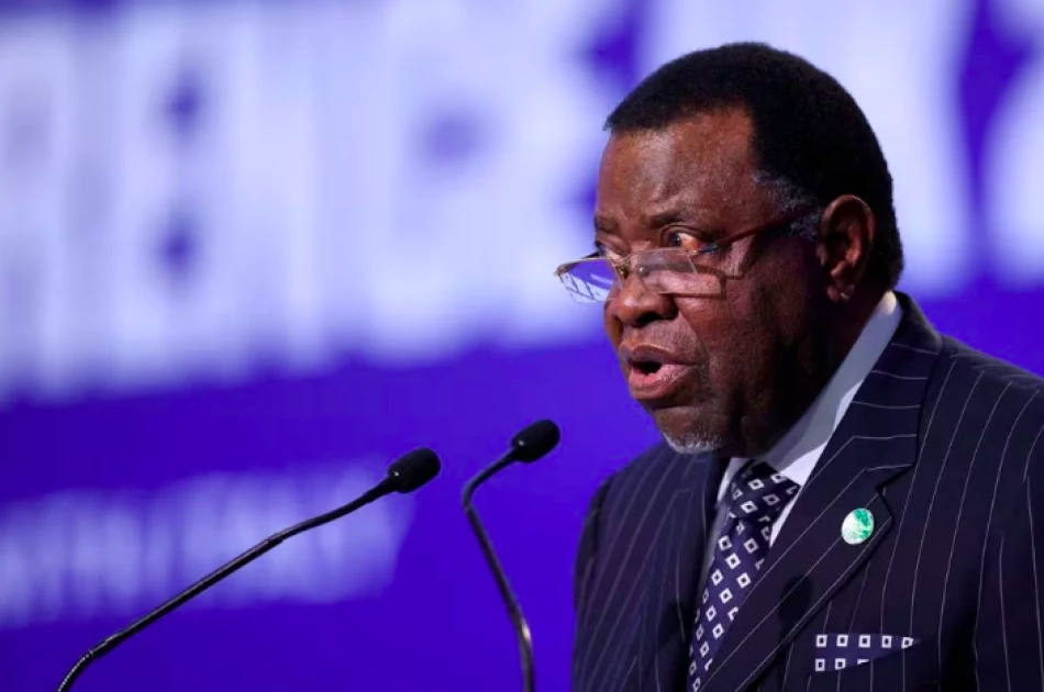 Namibia's President Hage Geingob dies after cancer diagnosis