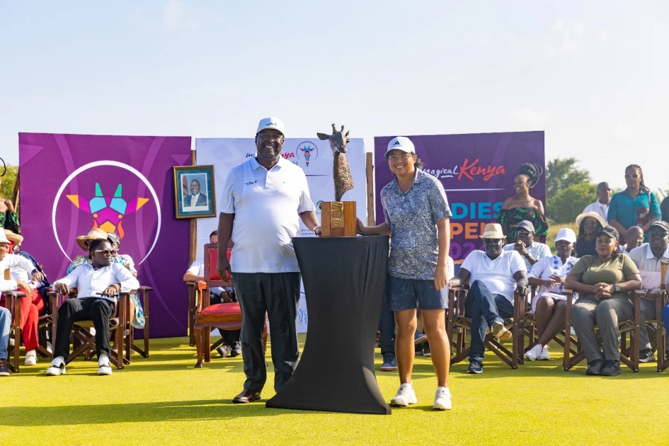 Singapore's Tan makes history with Magical Kenya Ladies Open triumph