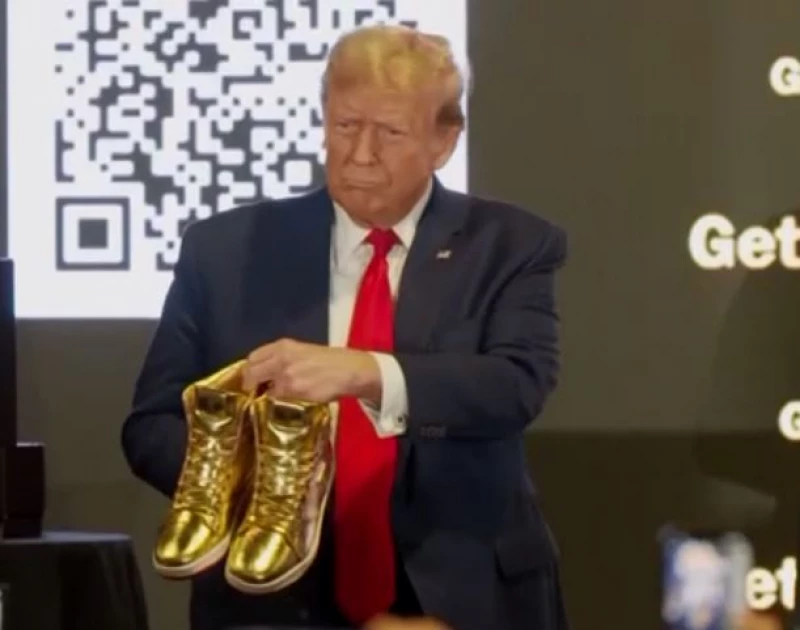 Trump launches sneaker line a day after judge’s order to pay nearly Ksh.47 billion