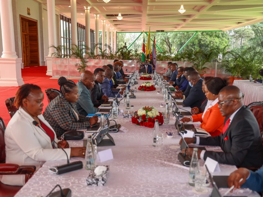 Cabinet retreat kicks off in Naivasha 