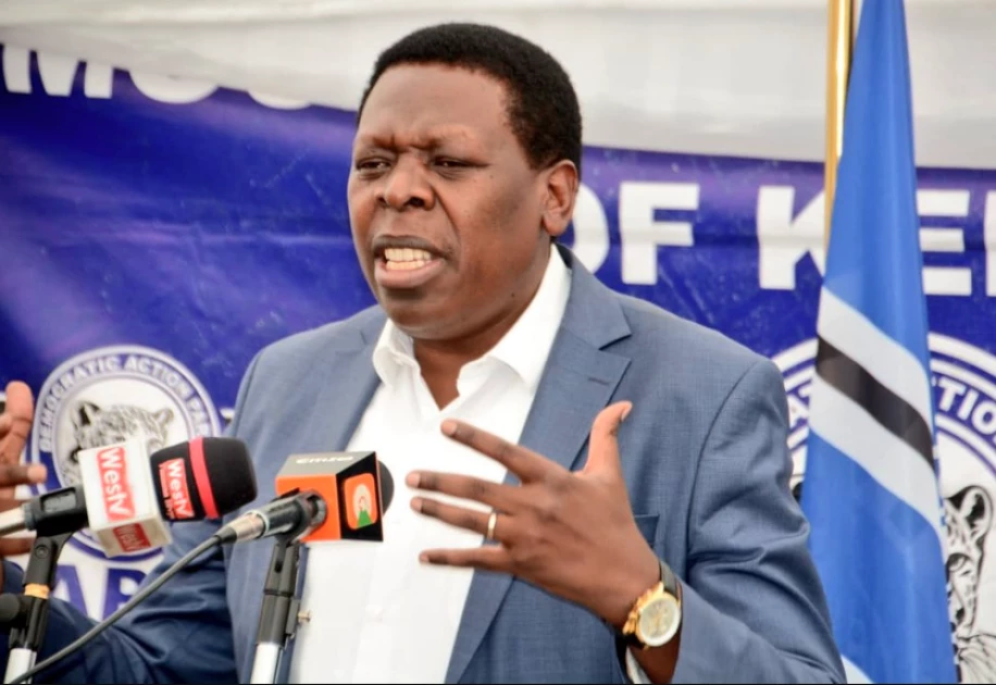 Wamalwa claims arrest of businessman Benson Ndeta was meant to block Bamburi Cement bid