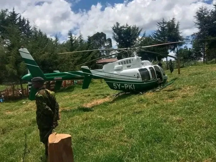 Chopper in CS Murkomen’s crash incident prone to take off hitches