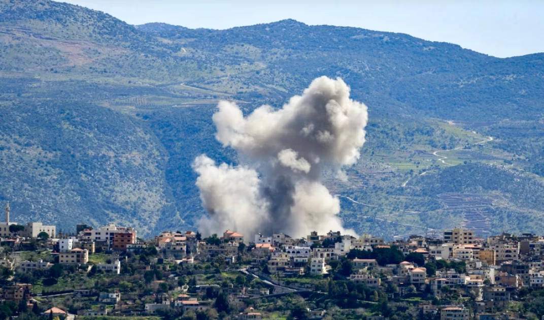 Israel Strikes Lebanon In Response To Rocket Barrage