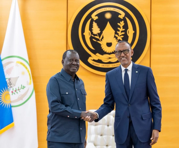 Kagame endorses Raila for AU top job