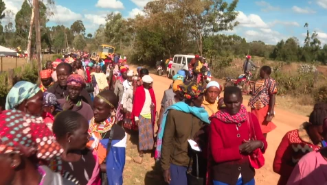 Over 4,000 widows turn up for Pastor Dorcas Rigathi's mentorship event in Laikipia