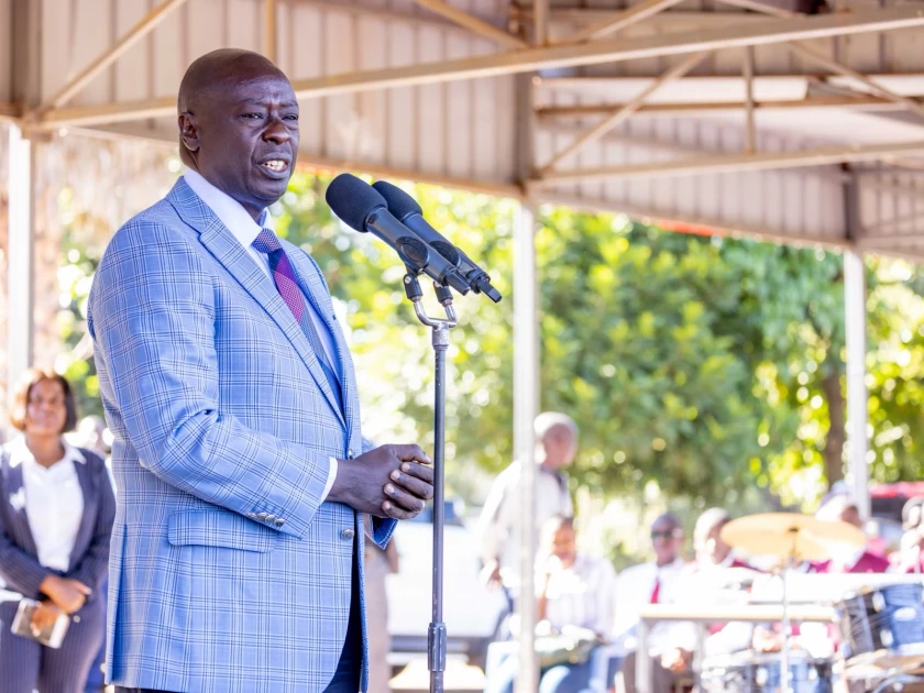 Gachagua promises new bus for Kapsabet Boys school after accident that killed teacher, student 