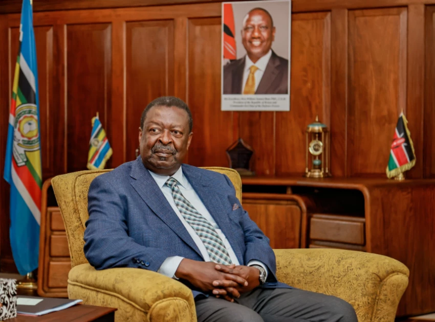 'We must stop crying and work ourselves out of poverty,' Mudavadi tells Kenyans