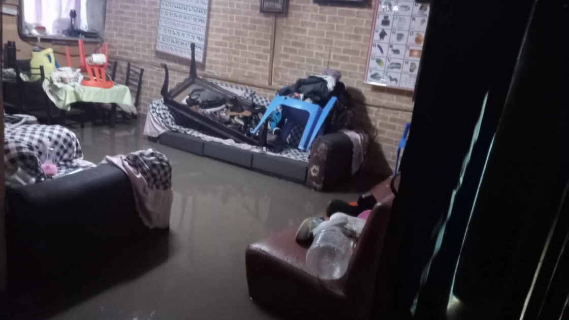 A home in Ruai area flooded after Sunday downpour. Photo/Handout