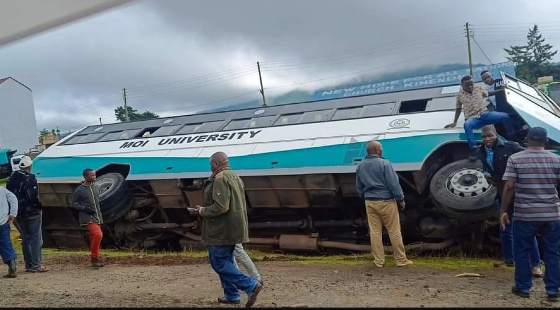 Moi University suspends academic trips following bus accident