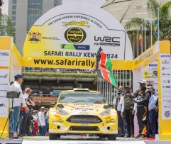 President Ruto officially flags off WRC safari rally event, terms it a 'special Easter gift'
