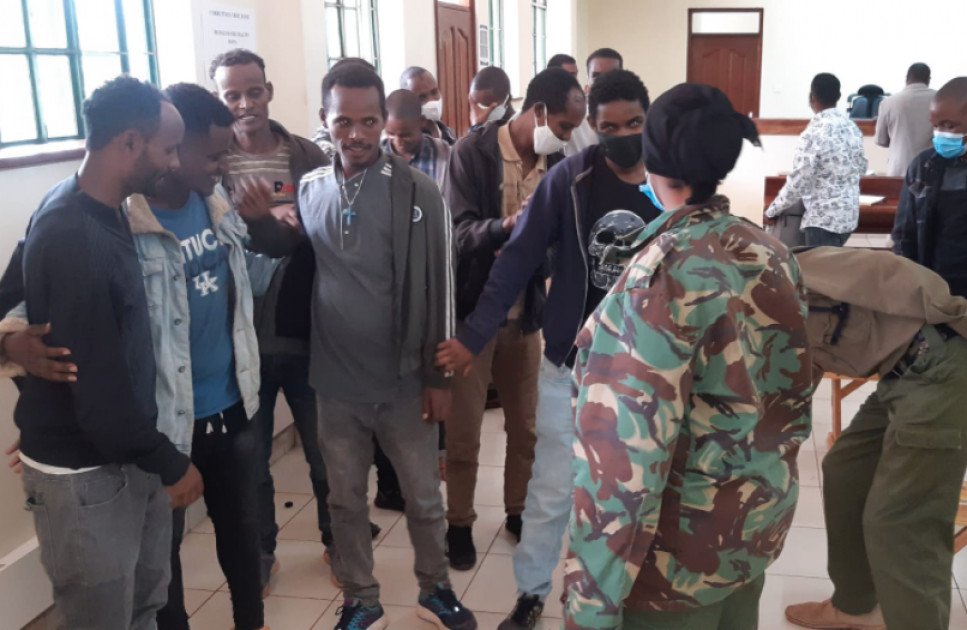 Embu court acquits 13 Ethiopians, orders they be helped to secure asylum