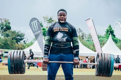 Weightlifter Wamalwa training hard ahead of World Champs