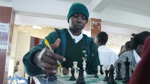 Wanjala hails improved chess standards at Mang'u Youth Championship