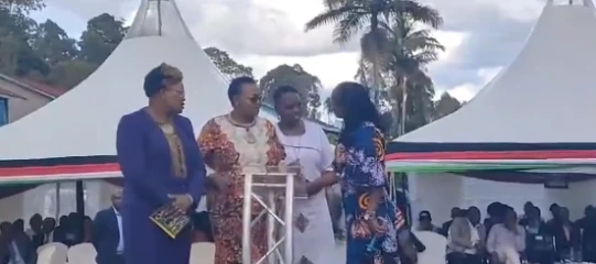 Chaos mar fundraiser as supporters of MPs Betty Maina, Mary Waithira clash