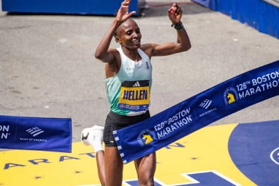 Peerless Obiri defends Boston Marathon title
