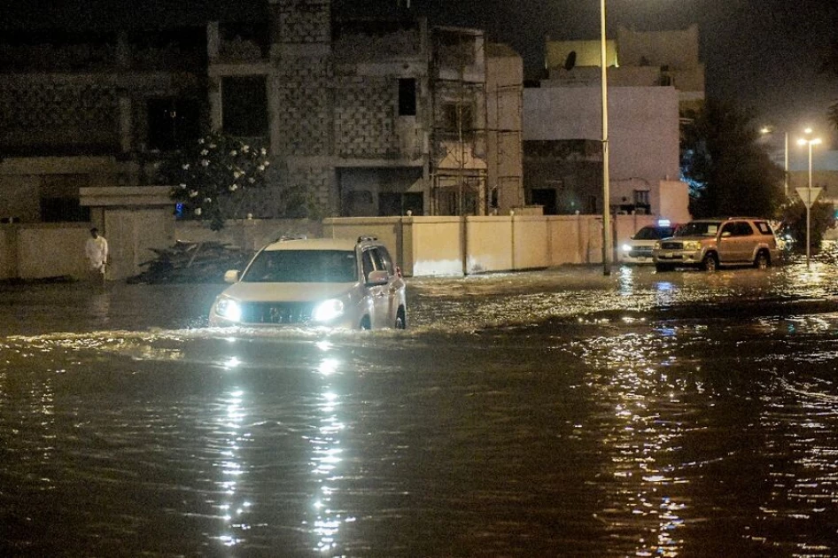 Heavy floods hit Dubai airport as Oman death toll rises to 18