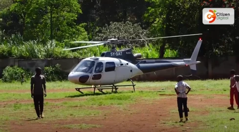 Court orders issued in Murang'a stopping Mwangi wa Iria's arrest delivered to Nairobi by chopper