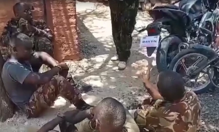 Drama in Turkana after KDF soldiers who slapped, disarmed and ordered police officer to kneel arrested