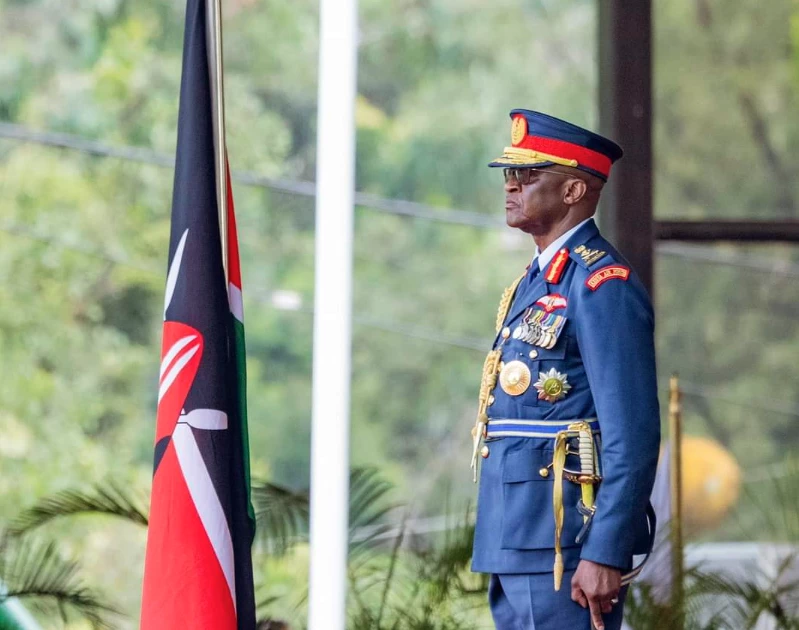 'A highly decorated soldier. A true patriot': Tributes pour in for CDF Ogolla
